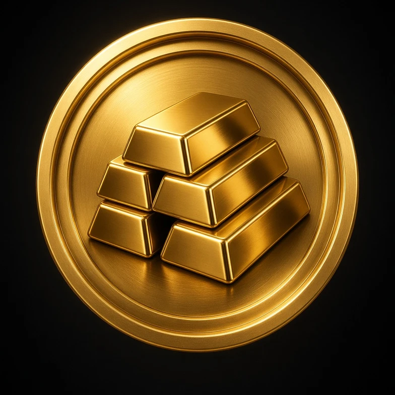 Gold token logo